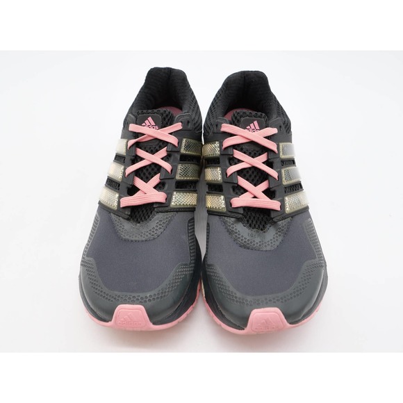 Adidas Running Shoes Womens 8.5 Response Boost 2 Techfit Black Pink Sneakers - Picture 7 of 11